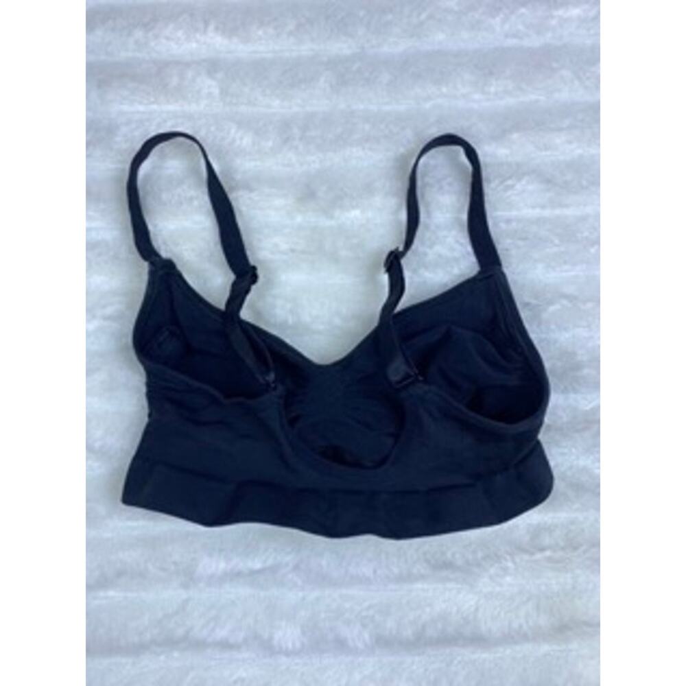 SKIMS Seamless Sculpt Bralette Onyx Black Size S NWOT - Picture 4 of 6